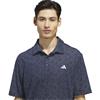 adidas Gents Ultimate365 Mesh Print CLIMACOOL Polo Shirt Collegiate Navy - White