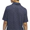 adidas Gents Ultimate365 Mesh Print CLIMACOOL Polo Shirt Collegiate Navy - White