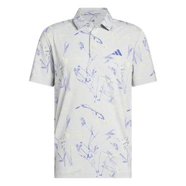 adidas Gents Ultimate 365 Mesh Climacool Polo Shirt Short Sleeve Frozen Lemon