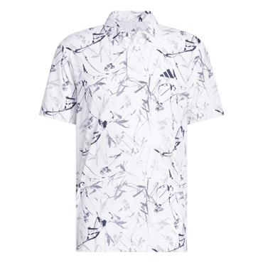 adidas Gents Ultimate 365 Mesh Climacool Polo Shirt Short Sleeve White