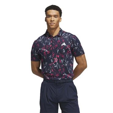 adidas Gents Ultimate 365 Mesh Climacool Polo Shirt Short Sleeve Collegiate Navy