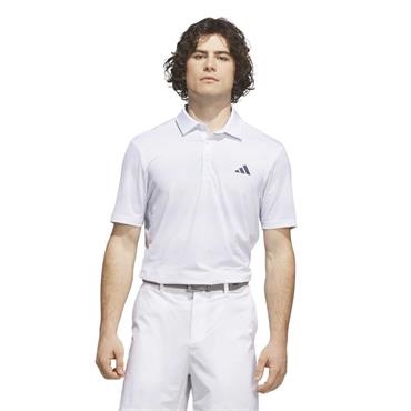 adidas Gents Ultimate 365 Mesh Climacool Polo Shirt Short Sleeve Crystal Sky