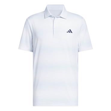 adidas Gents Ultimate 365 Mesh Climacool Polo Shirt Short Sleeve Crystal Sky