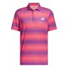 adidas Gents Ultimate 365 Mesh Climacool Polo Shirt Short Sleeve Pure Turbo