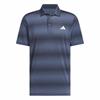adidas Gents Ultimate365 Mesh Climacool Polo Shirt Short Sleeve Collegiate Navy