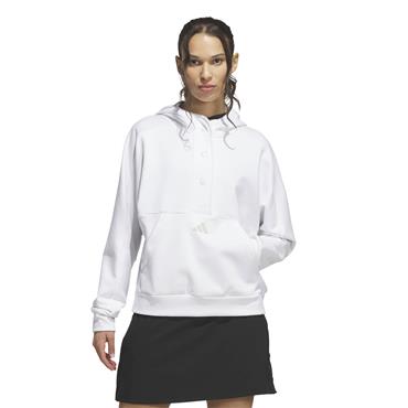 adidas Ladies BTC Climawarm Hoodie White