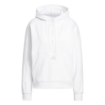 adidas Ladies BTC Climawarm Hoodie White