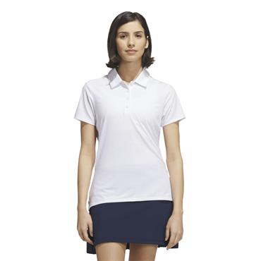 adidas Ladies Performance Short Sleeve Polo Shirt Crystal Sky