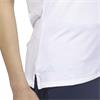 adidas Ladies Performance Short Sleeve Polo Shirt Crystal Sky