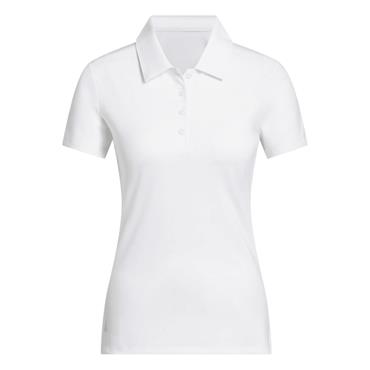 adidas Ladies Performance Short Sleeve Polo Shirt Crystal Sky