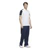 adidas Gents Beyond The Course Vent Twistknit Polo Shirt Short Sleeve White - Frozen Lemon