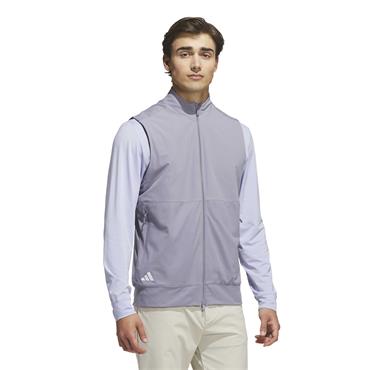 adidas Gents Ultimate365 Tour Full-Zip Vest Slate