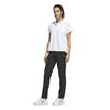 adidas Ladies Ultimate365 Butterspun Loose Short Sleeve Polo Shirt White