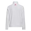 adidas Girls Full Zip Birdies Club Fleece Jacket White