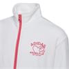 adidas Girls Full Zip Birdies Club Fleece Jacket White