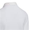 adidas Girls Climacool Long Sleeve Polo Shirt White