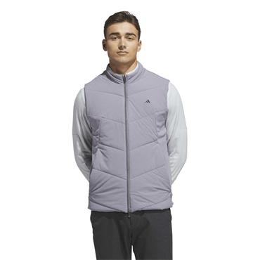 adidas Gents Ultimate365+ Course Control Quilted Vest Slate