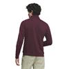 adidas Gents Ultimate365+Course Control Hybrid 1/4 Zip Sweatshirt Maroon