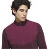 adidas Gents Ultimate365+Course Control Hybrid 1/4 Zip Sweatshirt Maroon