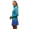 Zero Restriction Ladies Renae Zip Mock Laguna