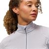 Zero Restriction Ladies Renae Zip Mock Serenity