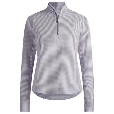 Zero Restriction Ladies Renae Zip Mock Serenity