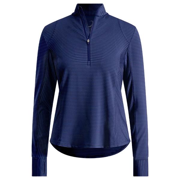 Zero Restriction Ladies Renae Zip Mock Storm