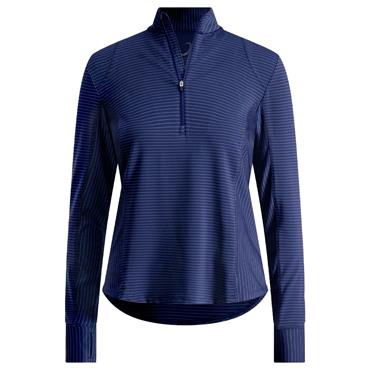 Zero Restriction Ladies Renae Zip Mock Storm