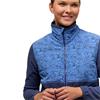 Zero Restriction Ladies Brix Hybrid Fleece Neptune