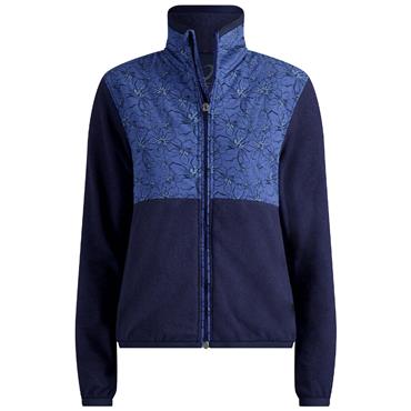 Zero Restriction Ladies Brix Hybrid Fleece Neptune