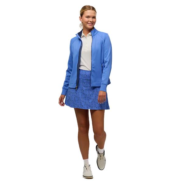 Zero Restriction Ladies Mikaela Full Zip Top Neptune