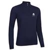 Glenmuir Ladies Ava Official Ryder Cup 2027 ¼ Zip Cotton Lightweight Sweater Navy