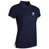 Glenmuir Ladies Paloma Official Ryder Cup 2027 Performance Pique Polo Shirt Navy