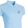 Glenmuir Ladies Paloma Official Ryder Cup 2027 Performance Pique Polo Shirt Paradise