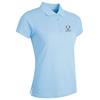 Glenmuir Ladies Paloma Official Ryder Cup 2027 Performance Pique Polo Shirt Paradise