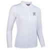 Glenmuir Ladies Misha Official Ryder Cup 2027 Long Sleeve Performance Polo Shirt White