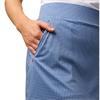 Glenmuir Ladies Emeli Lightweight Stretch Performance Skort 19.5" Navy - White Gingham
