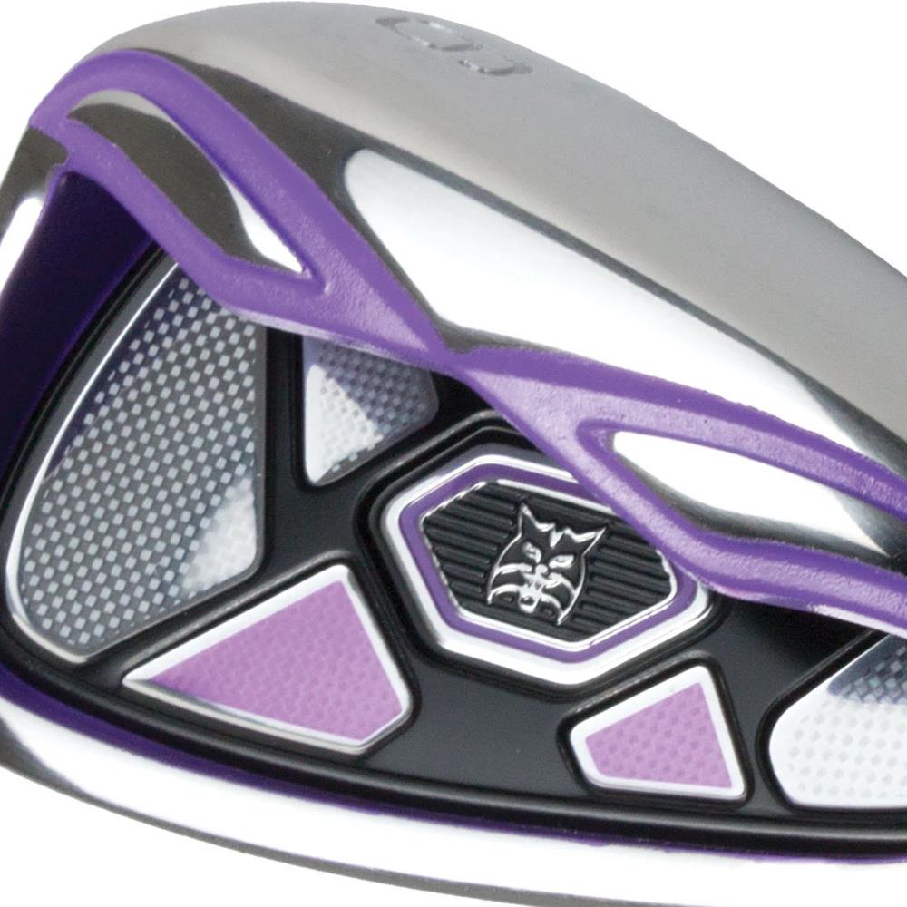 Lynx Tigress 7 Graphite Irons 5SW Ladies RH Purple Golf Store