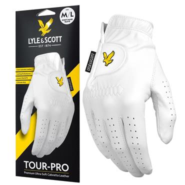 Lyle & Scott Tour-Pro Cabretta Leather Glove White