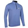 Glenmuir Gents Wick Zip Neck Ryder Cup 27 Midlayer Light Blue