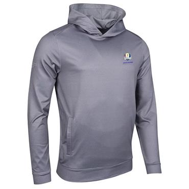 Glenmuir Gents Cameron Official Ryder Cup 2027 Hoodie Light Grey Herringbone