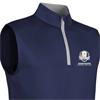 Glenmuir Gents Dunnet Official Ryder Cup 2027 Lightweight Performance Slipover Navy Light Grey