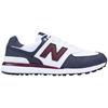 New Balance Gents 574 Greens Spikeless Shoes Blue - White - Red