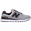 New Balance Gents 574 Greens Spikeless Shoes Grey - Black