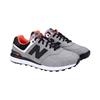New Balance Gents 574 Greens Spikeless Shoes Grey - Black