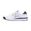 New Balance Gents 574 Greens Spikeless Shoes White - Blue