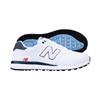 New Balance Gents 574 Greens Spikeless Shoes White - Blue