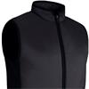 Glenmuir Gents Shiel Z-Frnt Rib Padded Gilet Black