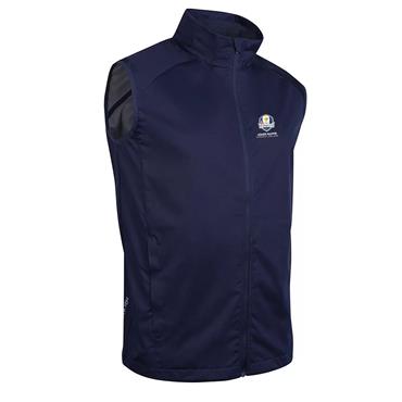 Glenmuir Gents Ryder Cup 2027 Johnstone F/Z Water Repellent Gilet Navy