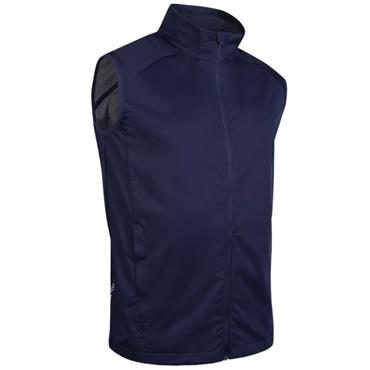 Glenmuir Gents Johnstone F/Z Water Repellent Gilet Navy